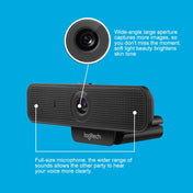 Logitech C925E 1080p HD Webcam with Integrated Security Cover(Black) Eurekaonline