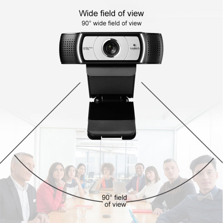 Logitech C930C 1080P 30FPS Business HD WebCam with Protective Cover Eurekaonline