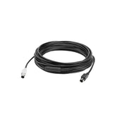 Logitech CC3500 Connect Speaker Microphone HUB Camera DIN Port Extension Cable, Cable Length: 10m (Black) Eurekaonline