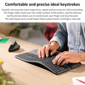 Logitech ERGO K860 2.4G Wireless Keyboard Bluetooth Dual Mode Ergonomic Split Keyboard Eurekaonline