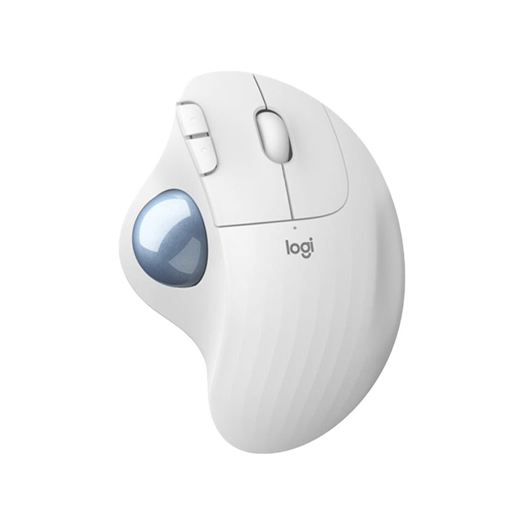 Logitech ERGO M575 Creative Wireless Trackball Mouse (White) Eurekaonline