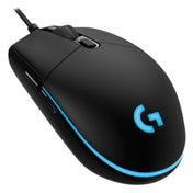 Logitech G Pro 16000DPI RGB Illumination Macro Programming Wired Optical Gaming Mouse, Length: 1.8m (Black) Eurekaonline