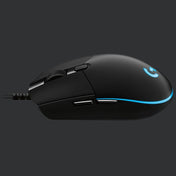 Logitech G Pro 16000DPI RGB Illumination Macro Programming Wired Optical Gaming Mouse, Length: 1.8m (Black) Eurekaonline