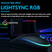 Logitech G102 2nd Gen. LIGHTSYNC 8000 DPI 6 Buttons RGB Backlight USB Wired Optical Gaming Mouse(Black) Eurekaonline