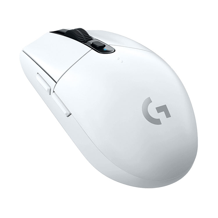 Logitech G304 LIGHTSPEED 12000 DPI 6 Programmable Buttons HERO Sensor Wireless Gaming Mouse (White) Eurekaonline