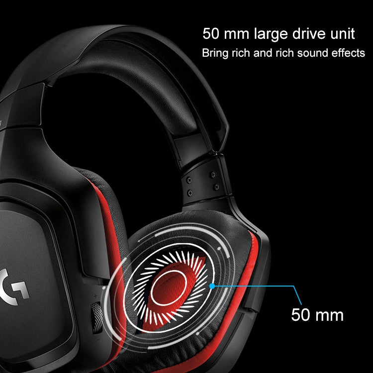 Logitech G331 Dolby 7.1 Surround Sound Stereo Folding Noise Reduction Competition Gaming Headset Eurekaonline