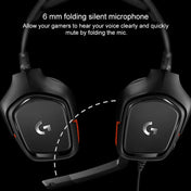 Logitech G331 Dolby 7.1 Surround Sound Stereo Folding Noise Reduction Competition Gaming Headset Eurekaonline