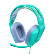 Logitech G335 Foldable Wired Gaming Headset with Microphone (Green) Eurekaonline
