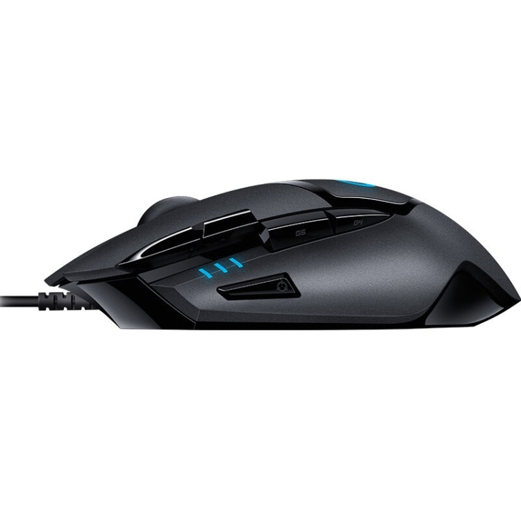 Logitech G402 USB Interface 8-keys 4000DPI Five-speed Adjustable High-speed Tracking Wired Optical Gaming Mouse, Length: 2m (Black) Eurekaonline