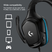 Logitech G431 Dolby 7.1 Surround Sound Stereo Folding Noise Reduction Competition Gaming Headset Eurekaonline