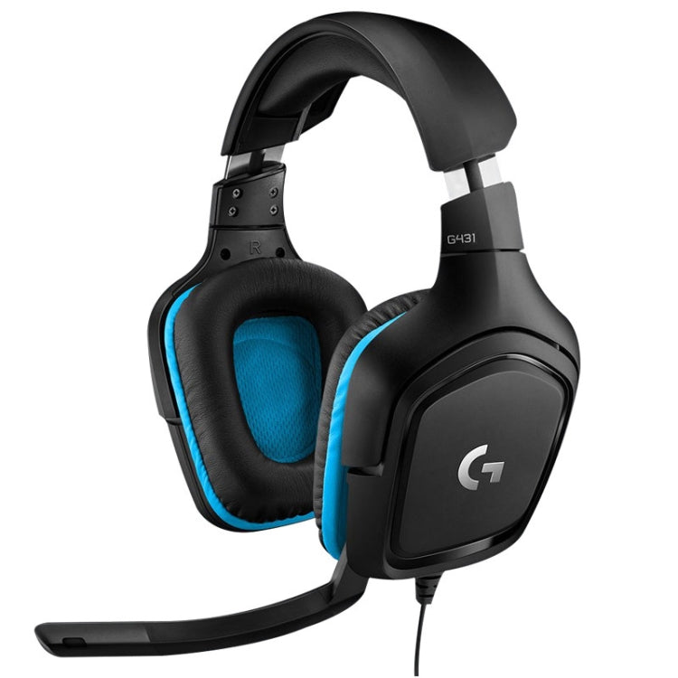 Logitech G431 Dolby 7.1 Surround Sound Stereo Folding Noise Reduction Competition Gaming Headset Eurekaonline