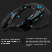 Logitech G502 HERO Wired Gaming Mouse with 11 Buttons, Length: 2.1m Eurekaonline