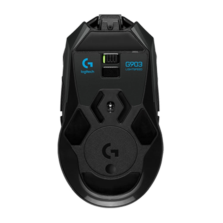 Logitech G903 LIGHTSPEED 16000 DPI 11 Buttons HERO 16K Sensor RGB Backlight Left and Right Hands Universal Wireless Optical Gaming Mouse (Black) Eurekaonline