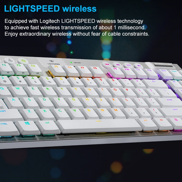 Logitech G913 TKL Wireless RGB Mechanical Gaming Keyboard (GL