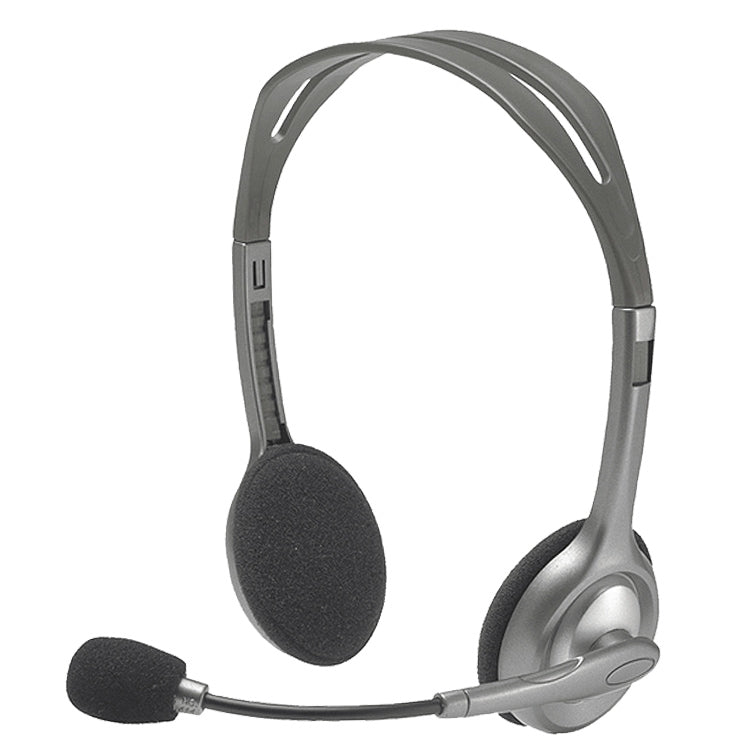 Logitech H110 Dual 3.5mm Audio Plugs Stereo Headset Eurekaonline