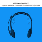 Logitech H110 Dual 3.5mm Audio Plugs Stereo Headset Eurekaonline