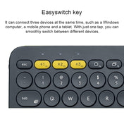 Logitech K380 Portable Multi-Device Wireless Bluetooth Keyboard(Black) Eurekaonline