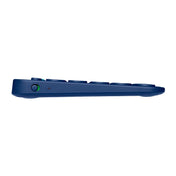 Logitech K380 Portable Multi-Device Wireless Bluetooth Keyboard (Blue) Eurekaonline