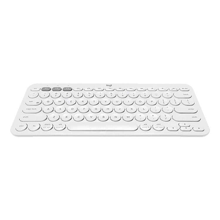 Logitech K380 Portable Multi-Device Wireless Bluetooth Keyboard (White) Eurekaonline