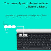 Logitech K780 Multi-device Bluetooth + Unifying Dual Mode Wireless Keyboard with Stand (Black) Eurekaonline