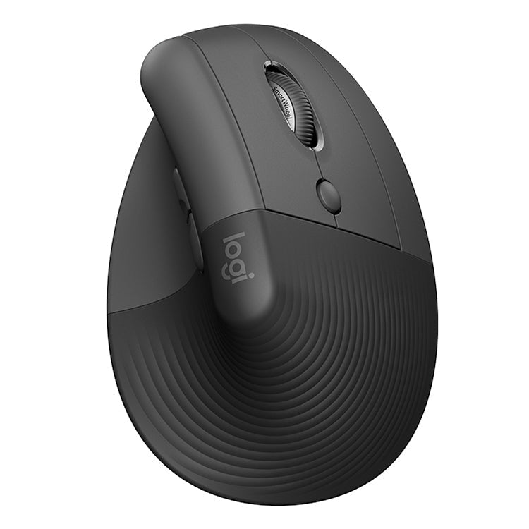 Logitech Lift Vertical 1000DPI 2.4GHz Ergonomic Wireless Bluetooth Dual Mode Mouse (Black) Eurekaonline