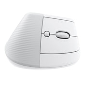 Logitech Lift Vertical 1000DPI 2.4GHz Ergonomic Wireless Bluetooth Dual Mode Mouse (White) Eurekaonline