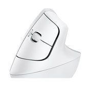 Logitech Lift Vertical 1000DPI 2.4GHz Ergonomic Wireless Bluetooth Dual Mode Mouse (White) Eurekaonline