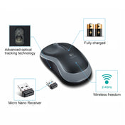 Logitech M185 2.4GHz 3-keys 1000DPI Wireless Optical Mouse, Wireless Range: 10m (Blue) Eurekaonline