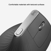 Logitech MX Vertical 4000DPI USB-C / Type-C + Unifying + Bluetooth Three-mode Ergonomic Wireless Vertical Optical Mouse (Black) Eurekaonline