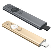 Logitech Spotlight 2.4Ghz USB Wireless Presenter PPT Remote Control Flip Pen (Gold) Eurekaonline