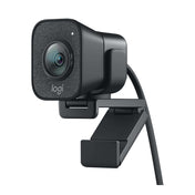 Logitech StreamCam Full HD 1080P / 60fps Auto Focus USB-C / Type-C Port Live Broadcast Gaming Webcam, Built-in Microphone (Black) Eurekaonline