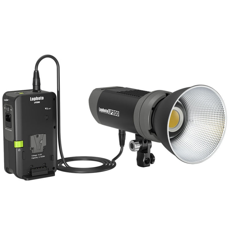 Lophoto LP-200 200W Continuous Light LED Studio Video Fill Light (AU Plug) Eurekaonline