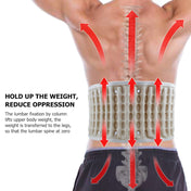 Lumbar Spine Inflated Traction Belt Pneumatic Waist Protective Belt (Apricot) Eurekaonline