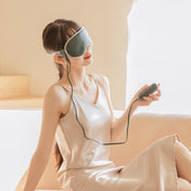 M02 Office Home Portable USB Type Remote Control Steam Sleep Massage Eye Mask(Green) Eurekaonline