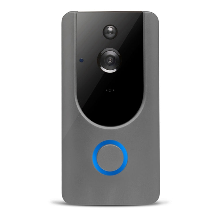 M2 720P Smart WIFI Video Visual Doorbell,Support Mobile Phone Remote Monitoring & Night Vision (Grey) Eurekaonline