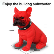 M208 Bulldog Column Wireless Bluetooth Speaker Subwoofer(Black) Eurekaonline