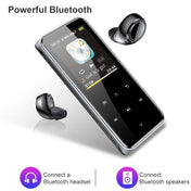 M22 Portable Bluetooth Touch Screen MP3 Player Recorder E-Book, Memory Capacity: 16GB(Black) Eurekaonline