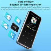 M22 Portable Bluetooth Touch Screen MP3 Player Recorder E-Book, Memory Capacity: 32GB(Black) Eurekaonline