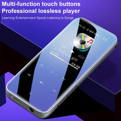 M22 Portable Bluetooth Touch Screen MP3 Player Recorder E-Book, Memory Capacity: 32GB(Black) Eurekaonline
