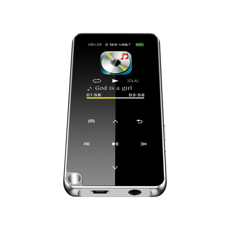 M25 Multifunctional Portable Bluetooth MP3 Player, Capacity:64GB(Black) Eurekaonline