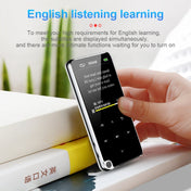 M25 Multifunctional Portable Bluetooth MP3 Player, Capacity:64GB(Black) Eurekaonline