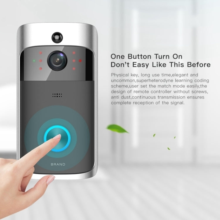 M3 720P Smart WIFI Ultra Low Power Video Visual Doorbell With Ding Dong Version(UK Plug) Eurekaonline