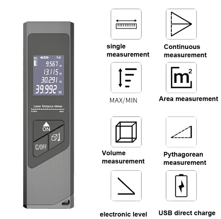 M3 Digital Display Laser Rangefinder Infrared Level Eurekaonline