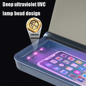 M3 Multifunctional Mobile Phone Disinfection Box UVC Ultraviolet Germicidal Mask Smart Toothbrush Sterilizer, Colour: Black Wireless Charger Eurekaonline