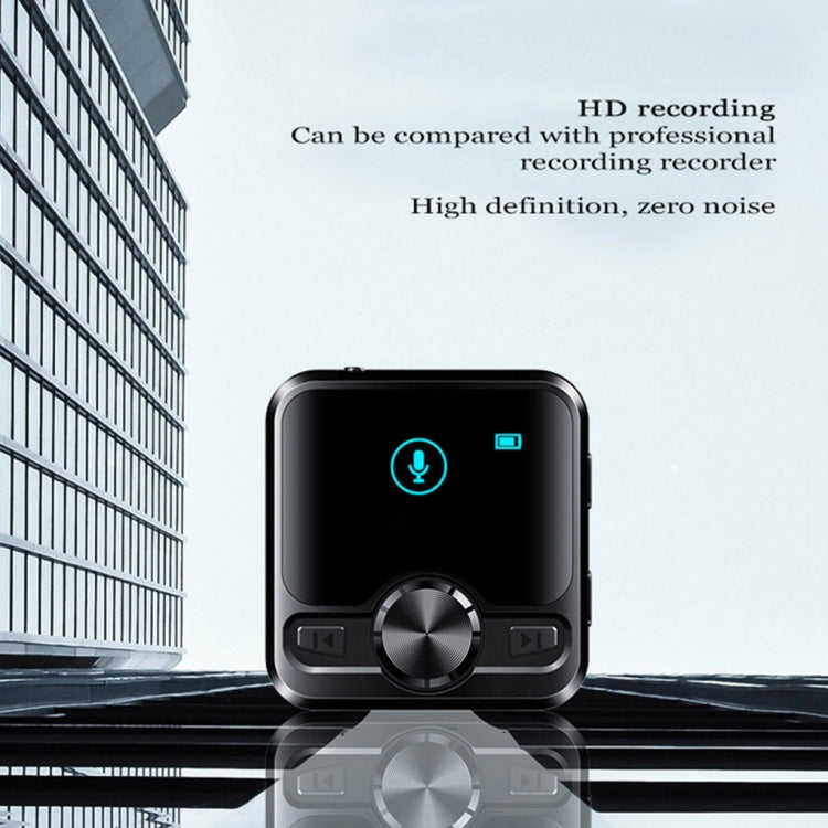 M9 AI Intelligent High-definition Noise Reduction Voice Control Recorder Ebook Bluetooth MP3 Player, Capacity:4GB(Black) Eurekaonline