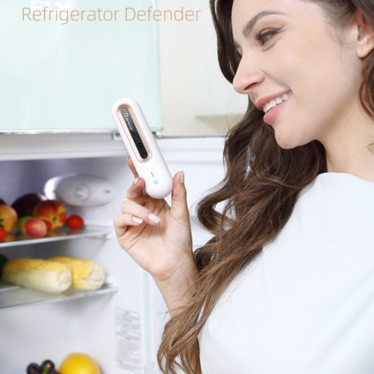 M9 Mini Ozone Sterilizer Home Refrigerator Deodorizer(White) Eurekaonline