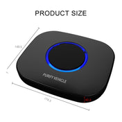 MC-CZ001 Car / Household Smart Touch Control Air Purifier Negative Ions Air Cleaner(Black) Eurekaonline