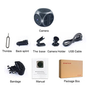 MD21 1080P HD Wireless Camera Sports Outdoor Home Computer Camera, Support Infrared Night Vision / Motion Detection Eurekaonline