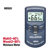 MD920 Wall Surface Wood Moisture Tester Eurekaonline