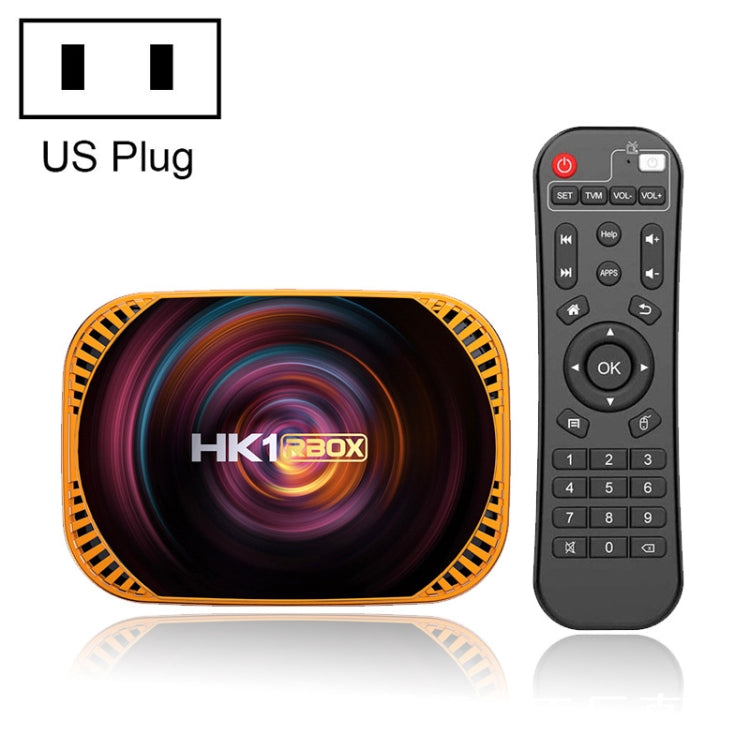 MECOOL HK1RBOX X4 4K TV Box, Android 11 Amlogic S905X4 CPU with RC 4GB+128GB(US Plug) Eurekaonline